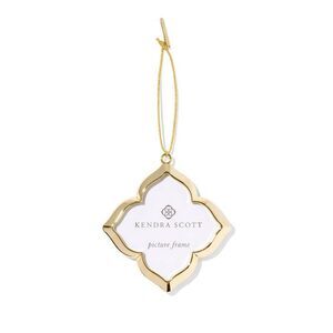 Open Box - Kendra Scott -  Dira Frame Ornament - Gold Gold
